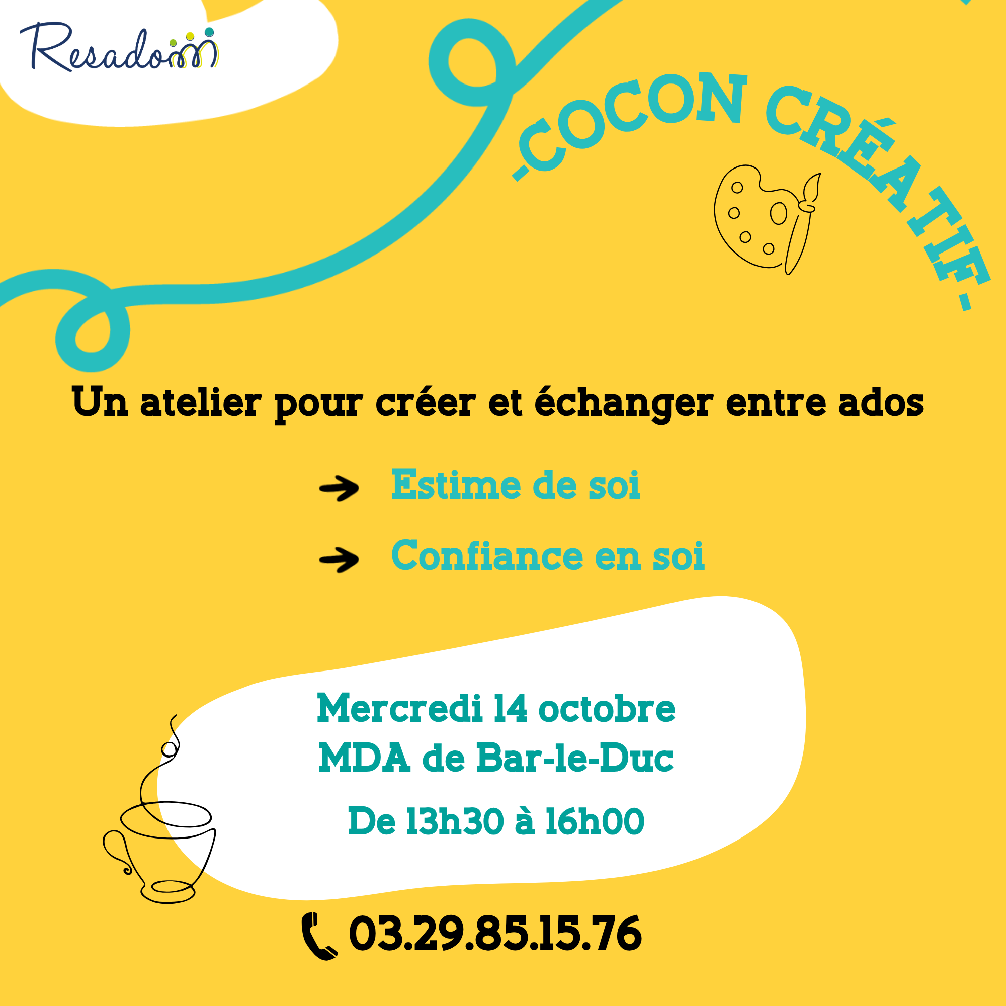 14 octobre 2026 : Cocon Créatif