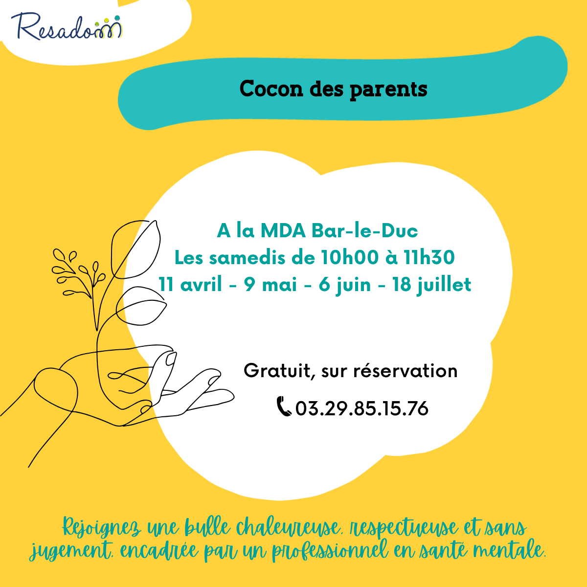 18 juillet 2026 : le cocon des parents
